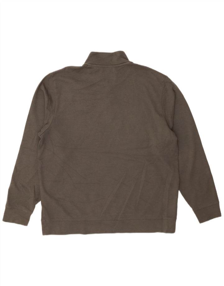 VINEYARD VINES Sweat-shirt à col zippé pour homme, grand gris