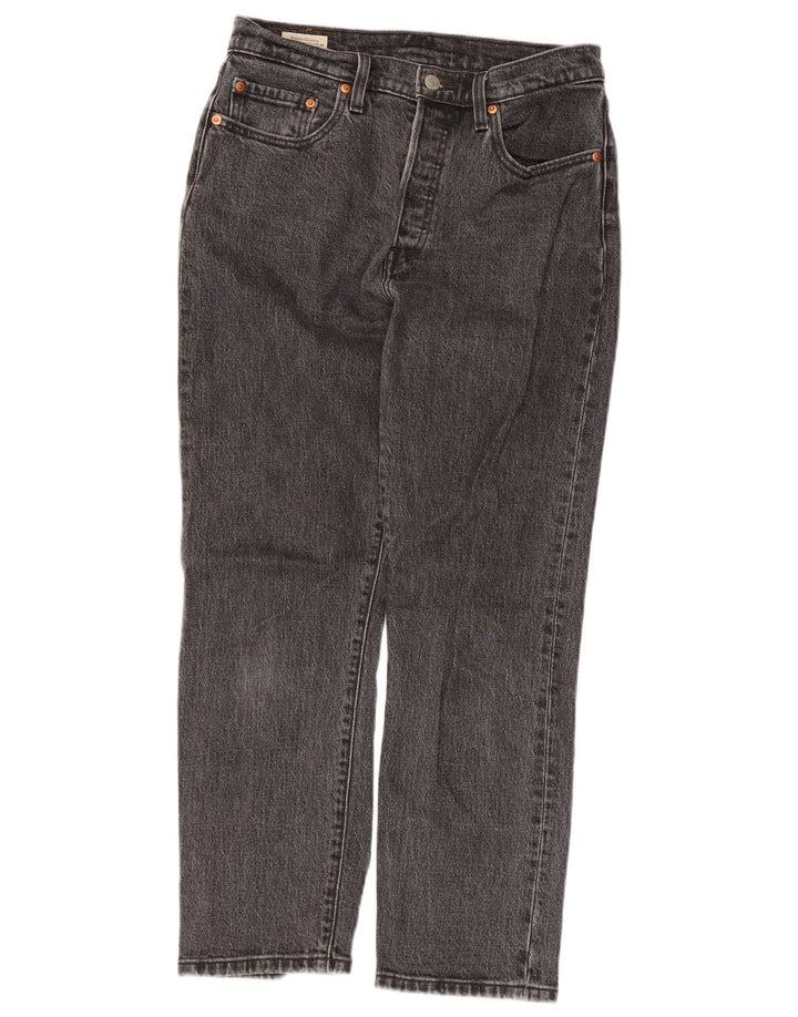 Levi's Jean Droit 501 Femme W27 L26 Gris Coton