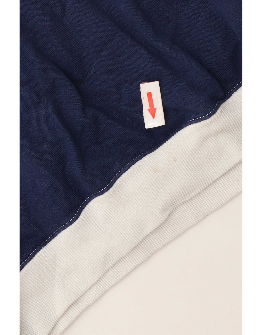 Champion Sweat-shirt court surdimensionné pour femme UK 10 Petit Blanc