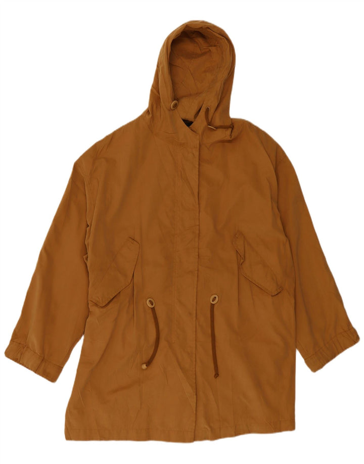 BELFE & BELFE Manteau imperméable surdimensionné à capuche pour femme IT 44 Beige moyen