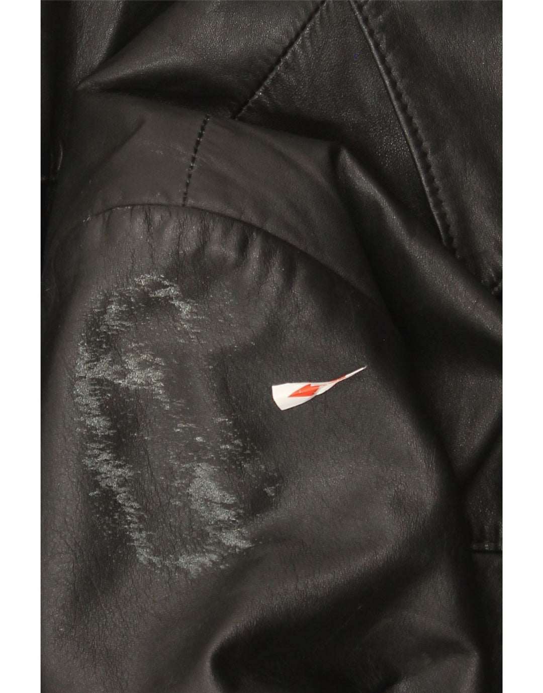 veste en cuir homme vintage EU 50 Grand cuir noir