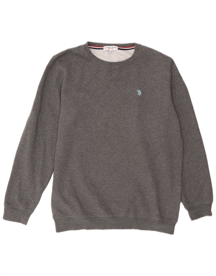 U.S. Polo Assn. Sweat-Shirt Homme 2XL Gris Coton