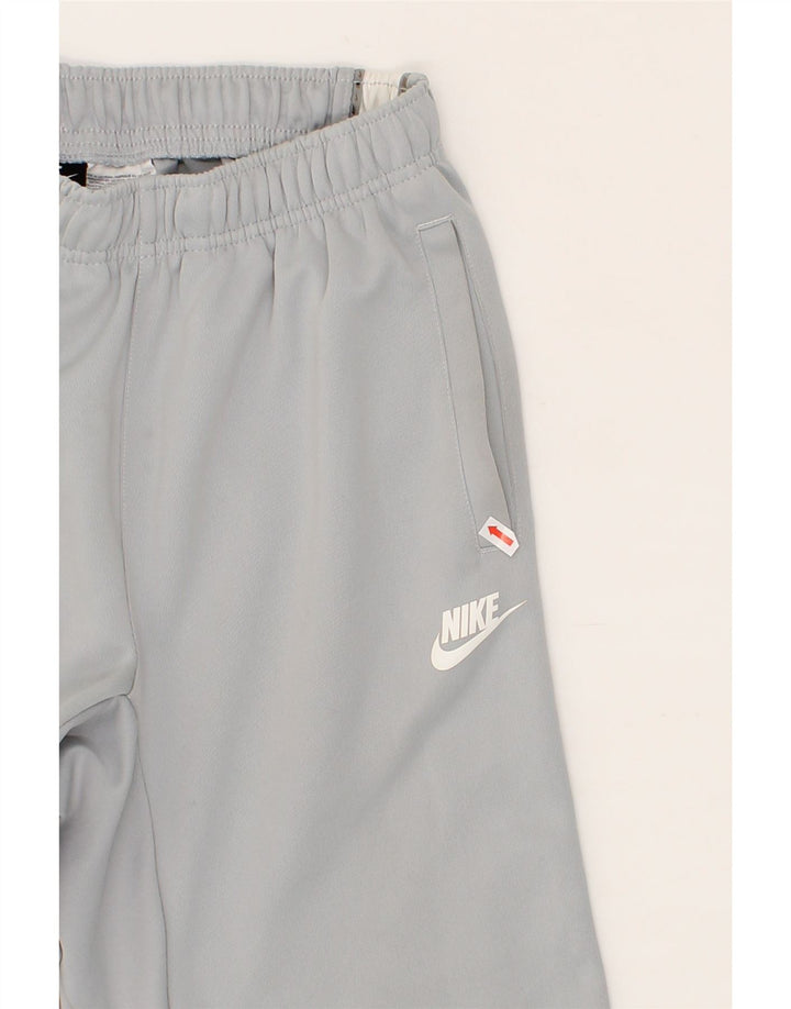 NIKE Pantalon de survêtement pour homme Pantalon de jogging Petit Gris Colorblock Polyester