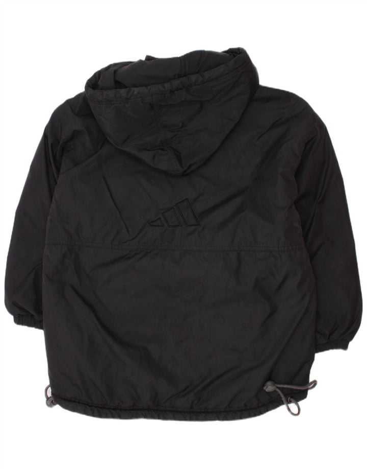 ADIDAS Veste matelassée à capuche graphique pour garçon 8-9 ans Noir Polyamide