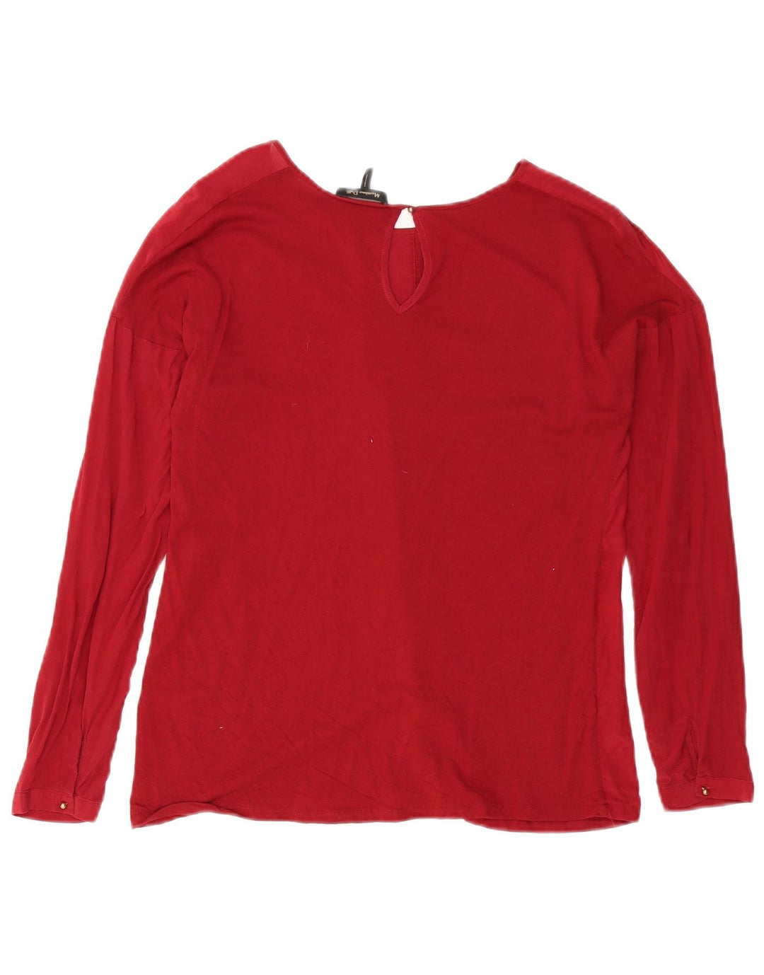 Massimo Dutti Chemisier coupe ample pour femme UK 10 Petit Rouge