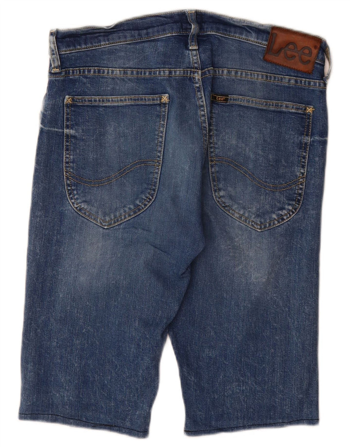 Lee Short en Jean W31 Homme Bleu Moyen Coton