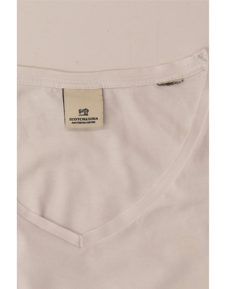 Scotch & Soda T-Shirt Homme Blanc Large