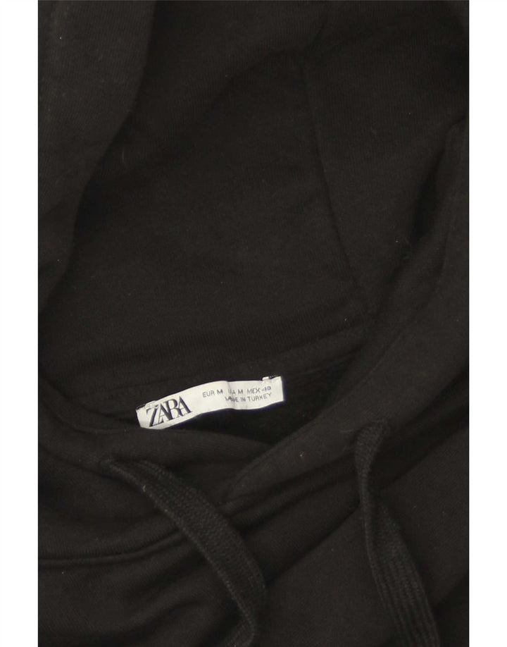 Zara Pull à capuche pour homme Noir moyen
