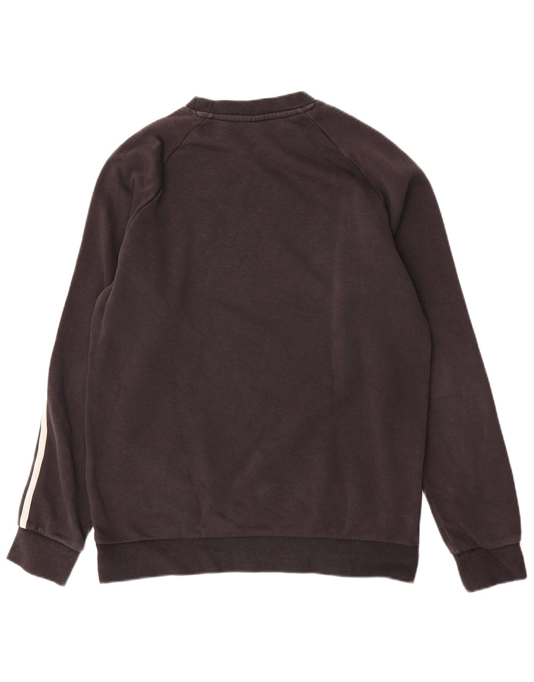 Adidas Sweat-shirt pour homme en coton noir Taille S