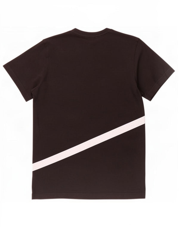 Adidas T-shirt graphique pour homme en coton noir moyen
