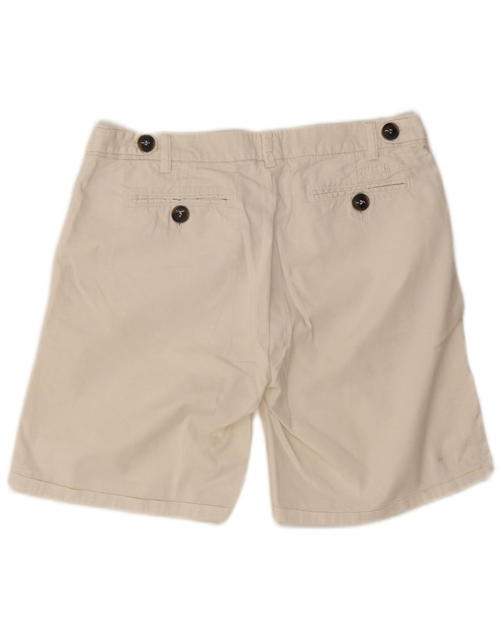 Refrigue Short Chino Femme EU 40 Medium W30 Beige Coton