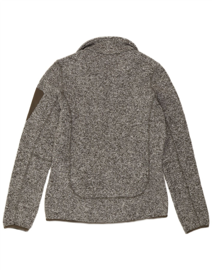 CMP Veste de Survêtement Femme UK 14 Gris Moyen Polyester Moucheté