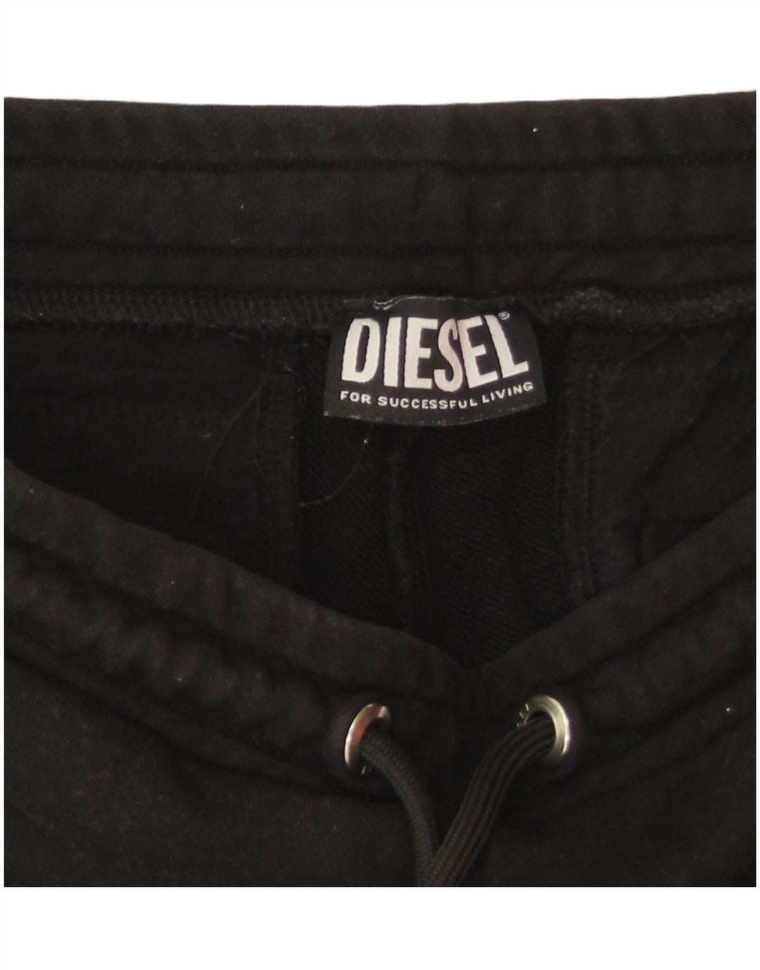 Diesel Short de sport garçon 11-12 ans noir