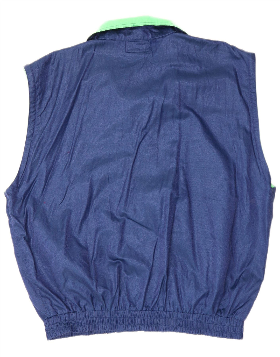 ASICS Veste de survêtement graphique pour hommes IT 54 XL Bleu Colorblock