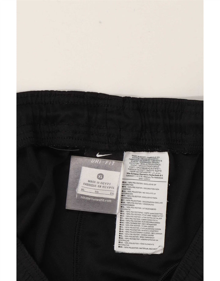 Nike Short de sport Dri Fit pour homme XL Noir Polyester
