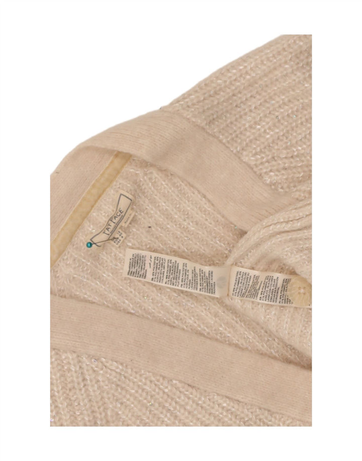 Fat Face Cardigan pour femme en polyester blanc moyen UK 12
