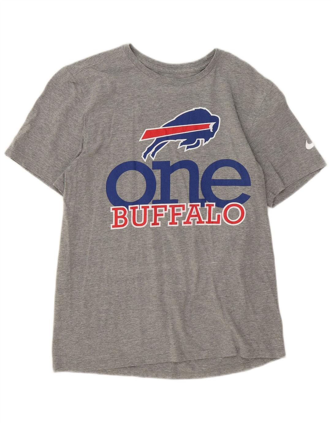 Nike T-Shirt Graphique Buffalo Bills Homme Gris Moyen Moucheté