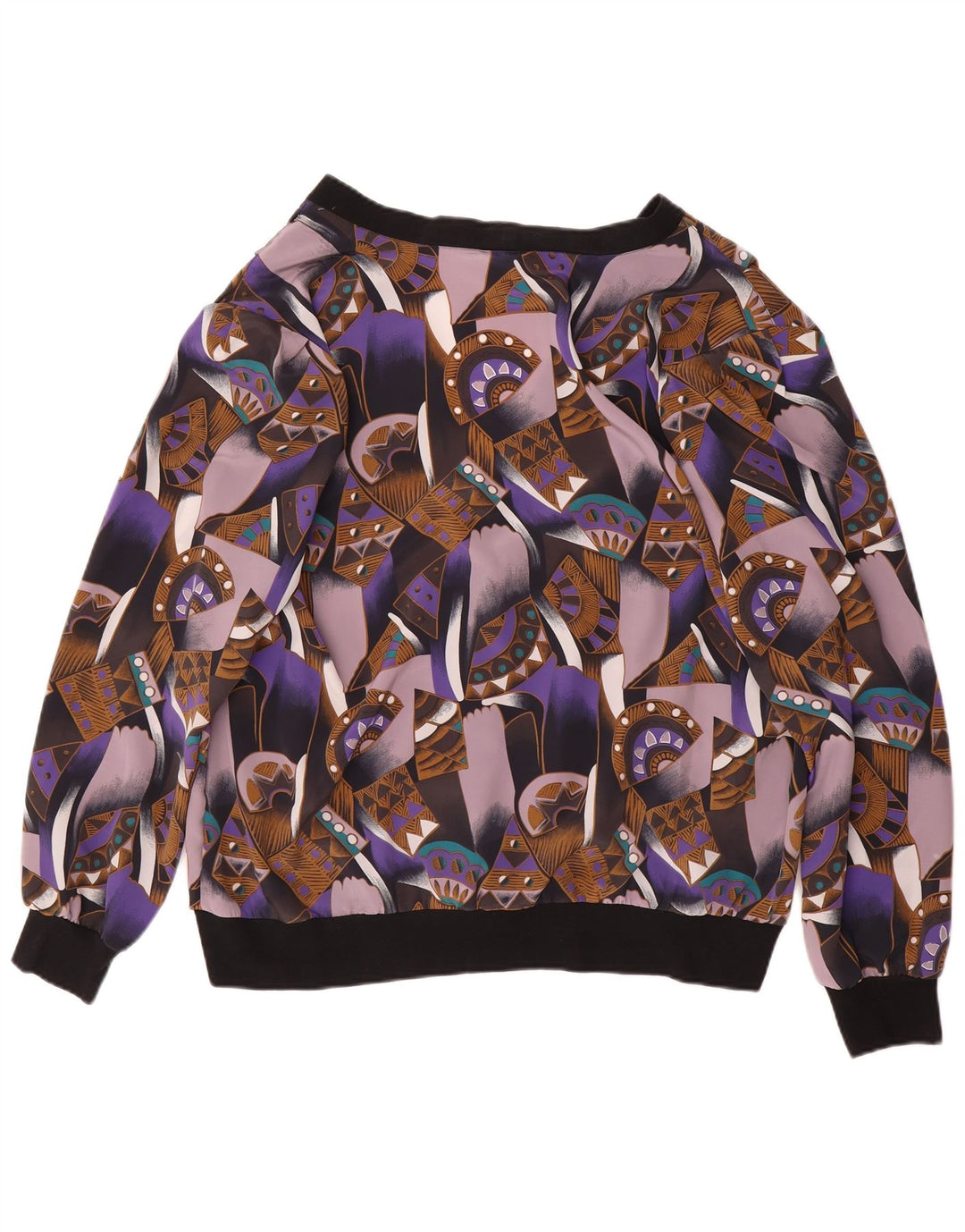 Golden Gate Chemisier Femme EU 42 Large Multicolore Géométrique