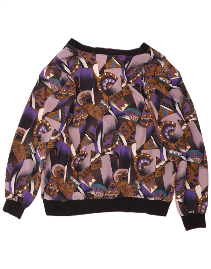 Golden Gate Chemisier Femme EU 42 Large Multicolore Géométrique
