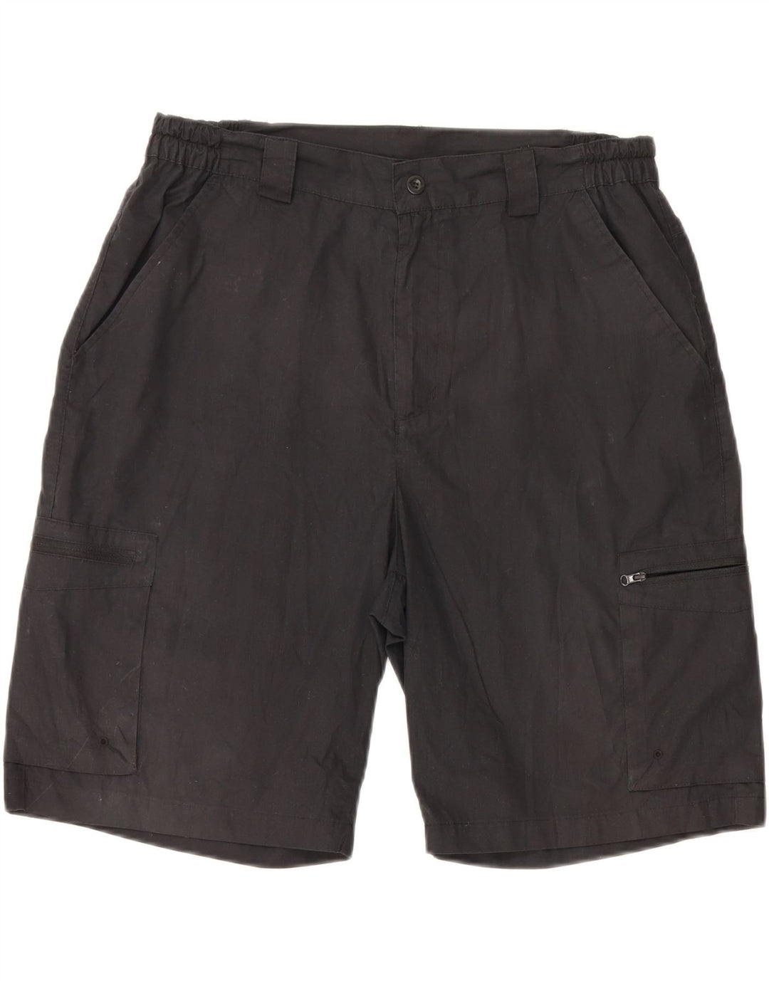 Mountain Warehouse Short cargo pour homme W36 Large Noir Polyester