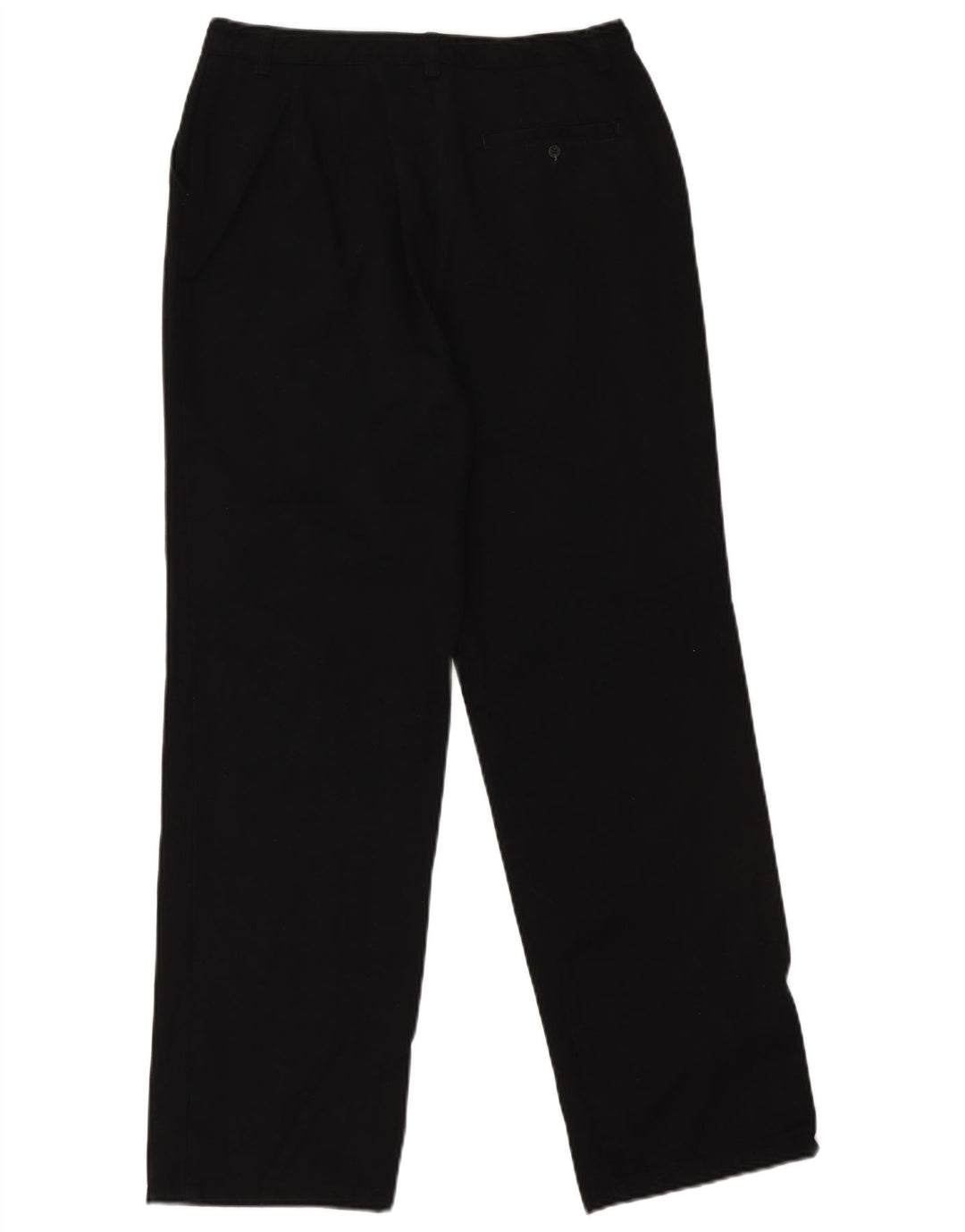 EDDIE BAUER Pantalon Chino Droit Femme EU 40 Medium W30 L30 Noir