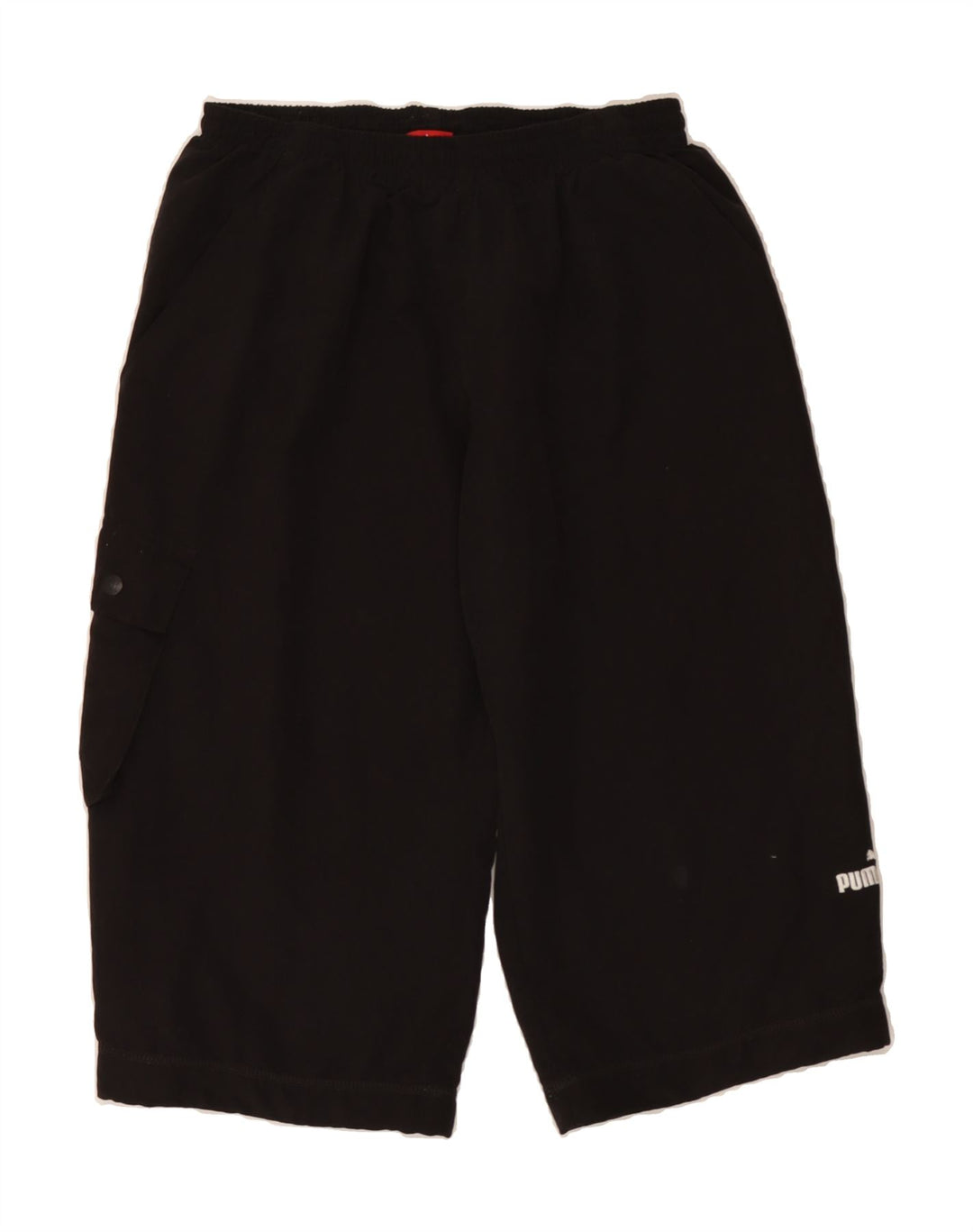 PUMA Mens Bermuda Sport Shorts Medium Black Vintage Puma and Second-Hand Puma from Messina Hembry 