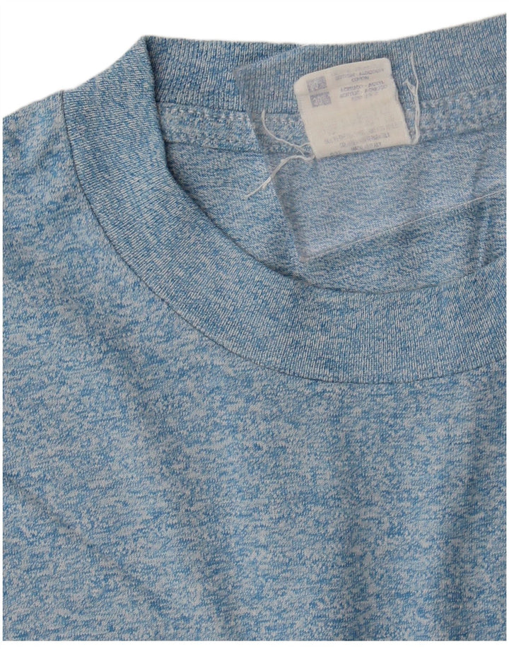 Champion T-Shirt Graphique Homme Petit Bleu Moucheté Coton