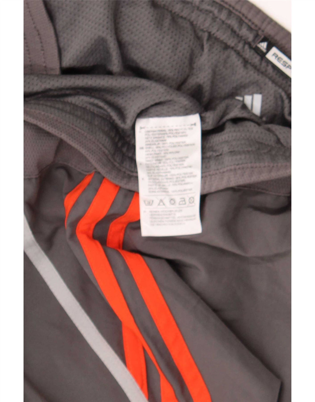 Adidas Short de bain pour homme en polyester color block gris moyen