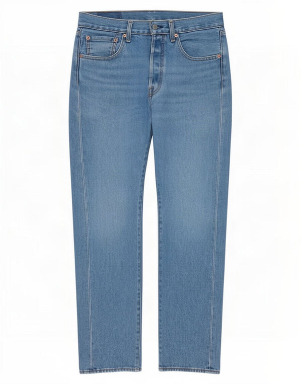 Levi's Mens 501 Straight Jeans W32 L32 Bleu Coton Années 90