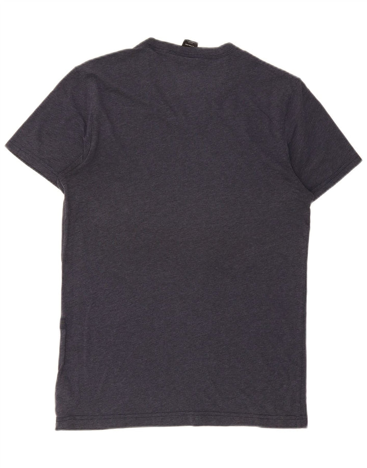 G-Star Homme T-Shirt Top Petit Bleu Marine Coton
