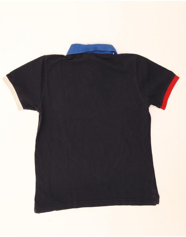 North Sails Polo Homme Petit Bleu Marine Colorblock Coton