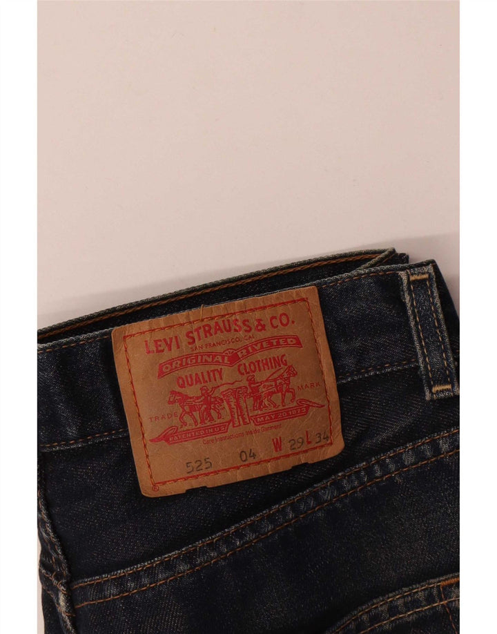 Levi's Jean 525 Bootcut Femme Bleu Marine W29 L30 Coton