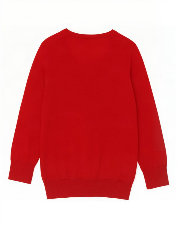 Gap Cardigan à manches 3/4 pour femme UK 10 Petit Rouge