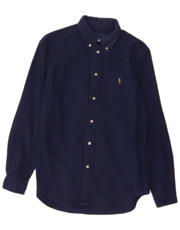 Ralph Lauren Chemise Garçon 14-15 ans Large Bleu Marine Coton