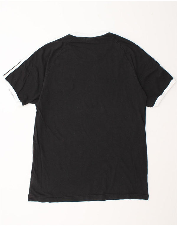 Adidas T-Shirt Homme Haut Grand Coton Noir