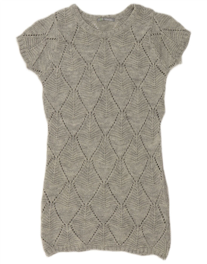 Marks & Spencer Robe pull pour femme UK 12 Gris moyen Argyle/Diamant