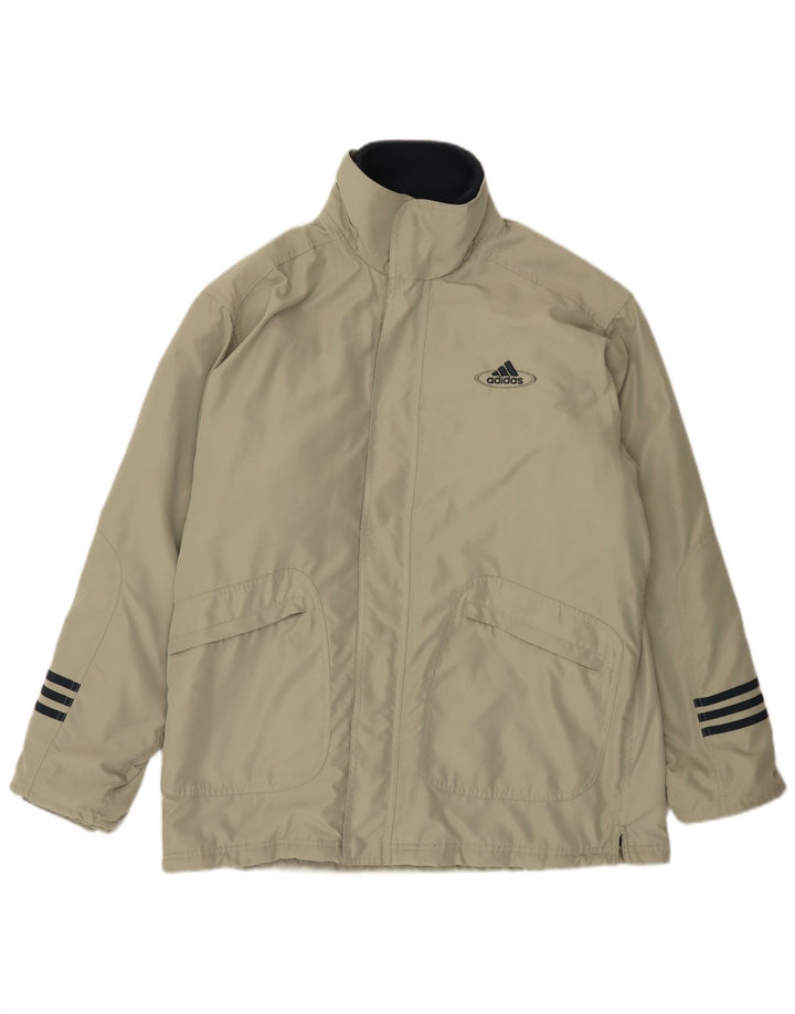 Adidas Veste coupe-vent pour homme UK 38/40 Gris moyen Polyester