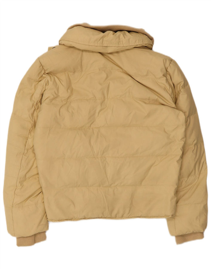 Calvin Klein Jeans Veste rembourrée pour femme UK 14 Polyester beige moyen