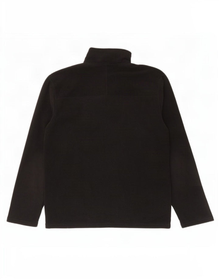The North Face Pull polaire à col zippé pour homme Noir moyen Polyester
