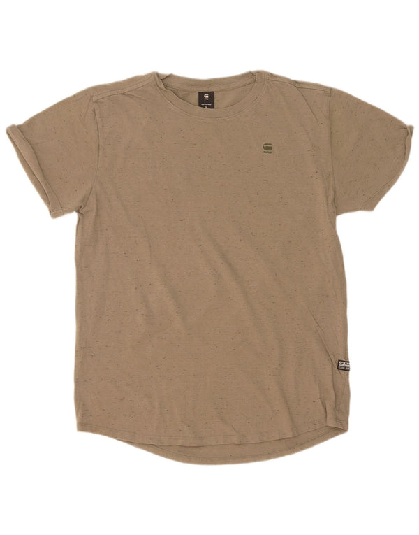 G-Star Homme T-Shirt Top Kaki Moucheté Coton