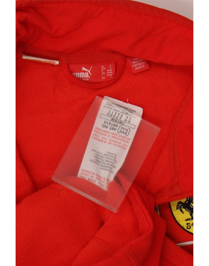 Puma Veste de Survêtement Ferrari Graphic Homme Rouge Petit Polyester