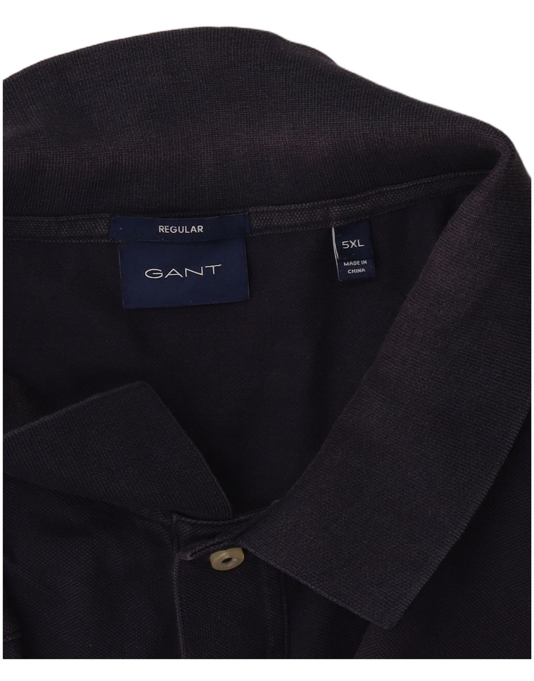 Gant Polo Regular Fit Homme 5XL Bleu Marine