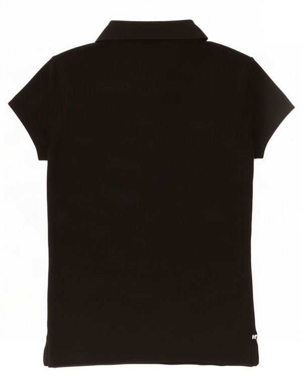 Tommy Hilfiger Polo Slim Fit pour femme UK 6 XS Noir