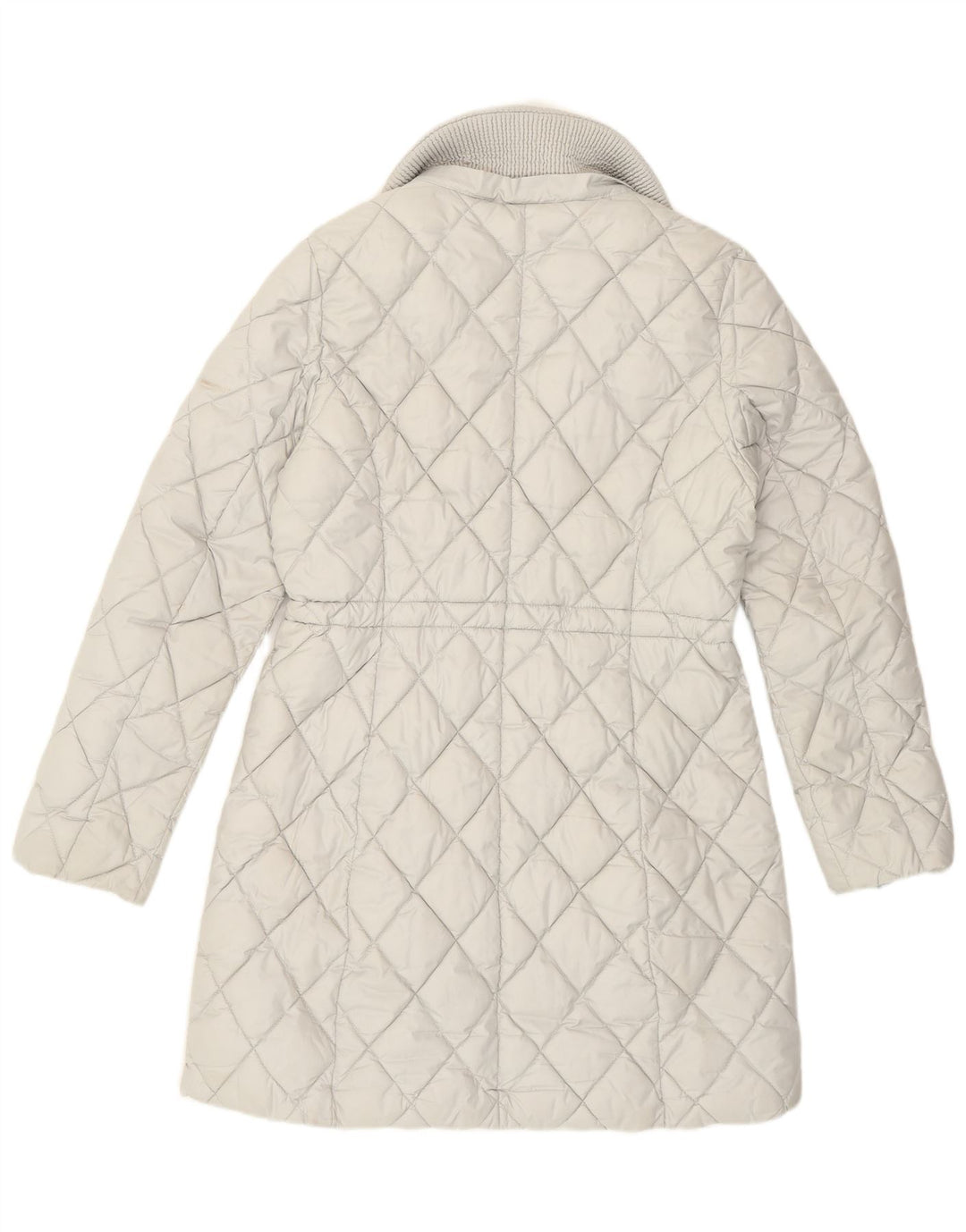 Guess Manteau matelassé pour femme UK 14 Polyester blanc moyen