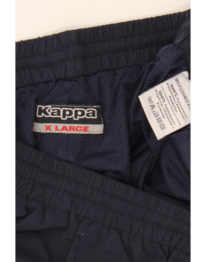KAPPA Pantalon de Survêtement Homme XL Bleu Marine Polyester