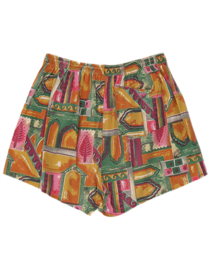 Short de bain homme vintage moyen patchwork multicolore coton