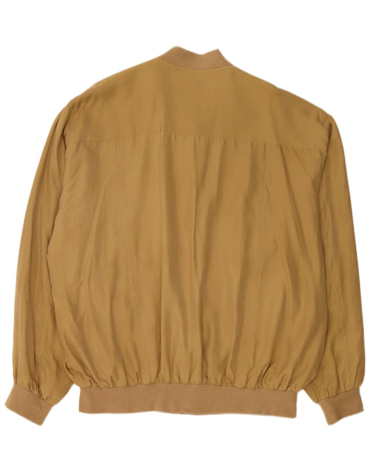 Paul & Shark Veste Bomber Homme UK 42 XL Soie Jaune