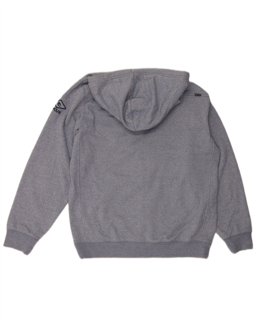 Rip Curl Pull à capuche zippé pour homme Grand coton bleu