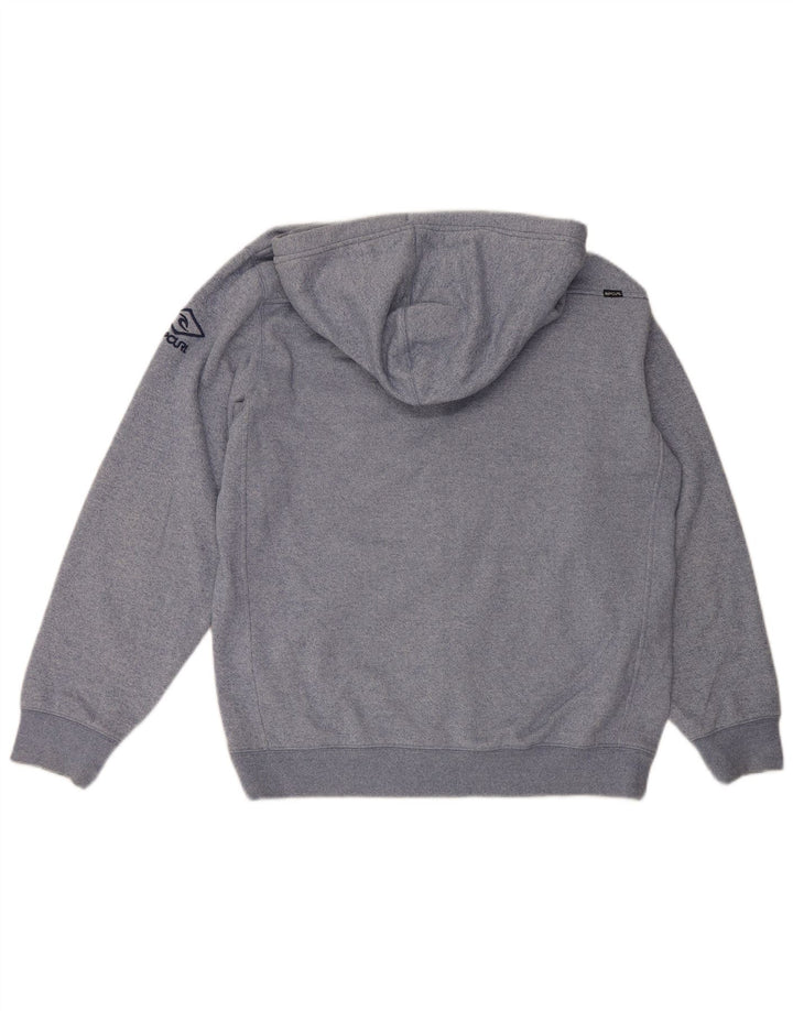 Rip Curl Pull à capuche zippé pour homme Grand coton bleu