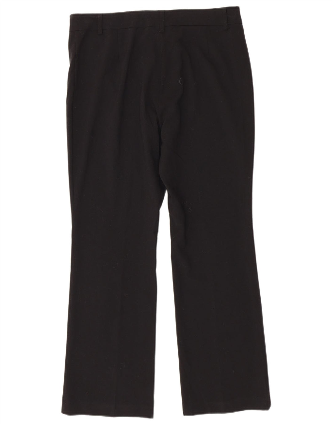 Marks & Spencer Pantalon décontracté Bootcut pour femme UK 12 Medium W32 L28 Noir